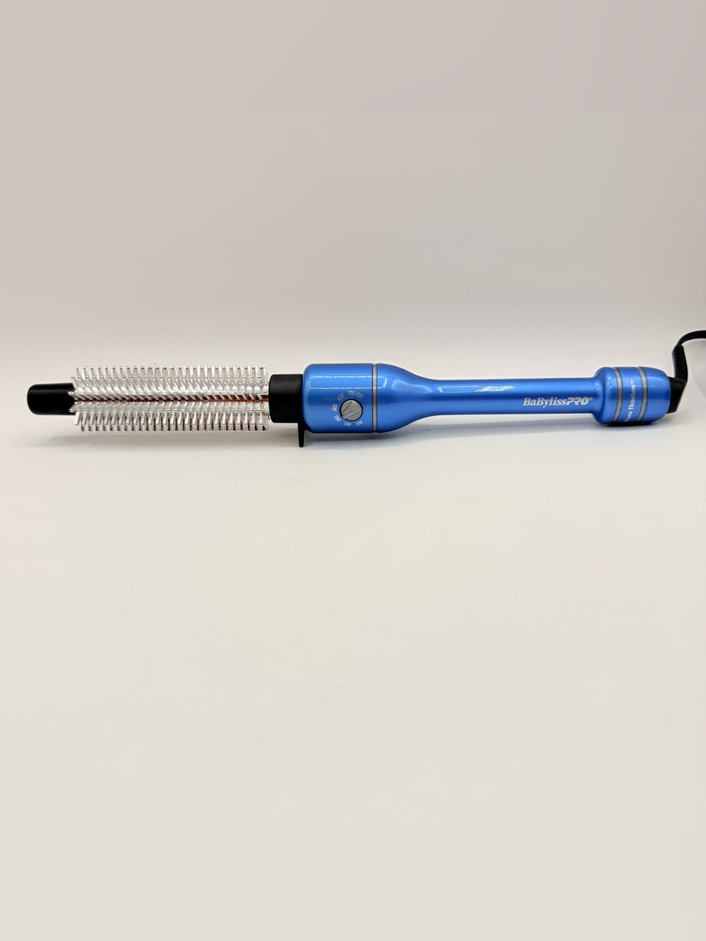 Babyliss Pro Nano 1”Titanium Thermal Curling Brush Iron Metal Bristles BABNT75HC